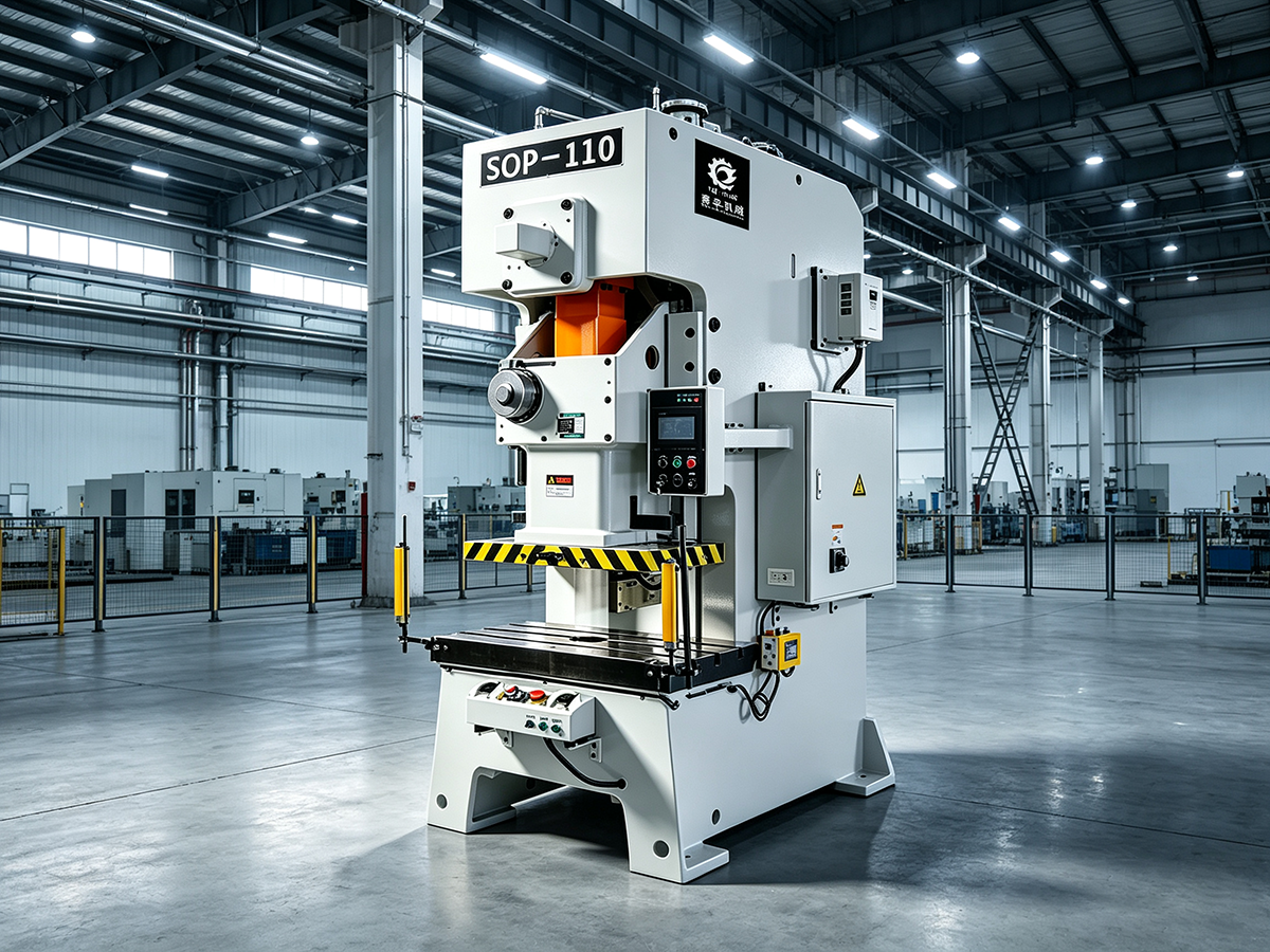 C-frame gap frame stamping press — affordable and versatile