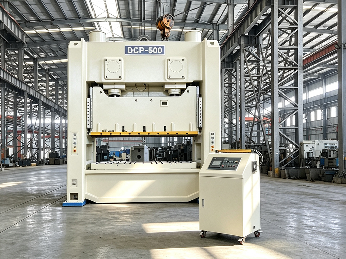 Straight side double column precision stamping press — superior rigidity