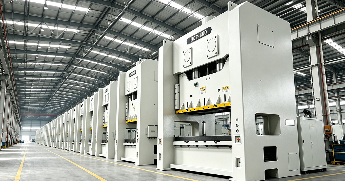 Top 5 stamping press manufacturers in China — factory panorama