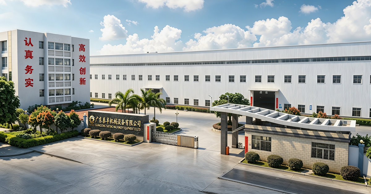 Taifeng Machinery factory panorama — precision stamping press manufacturer