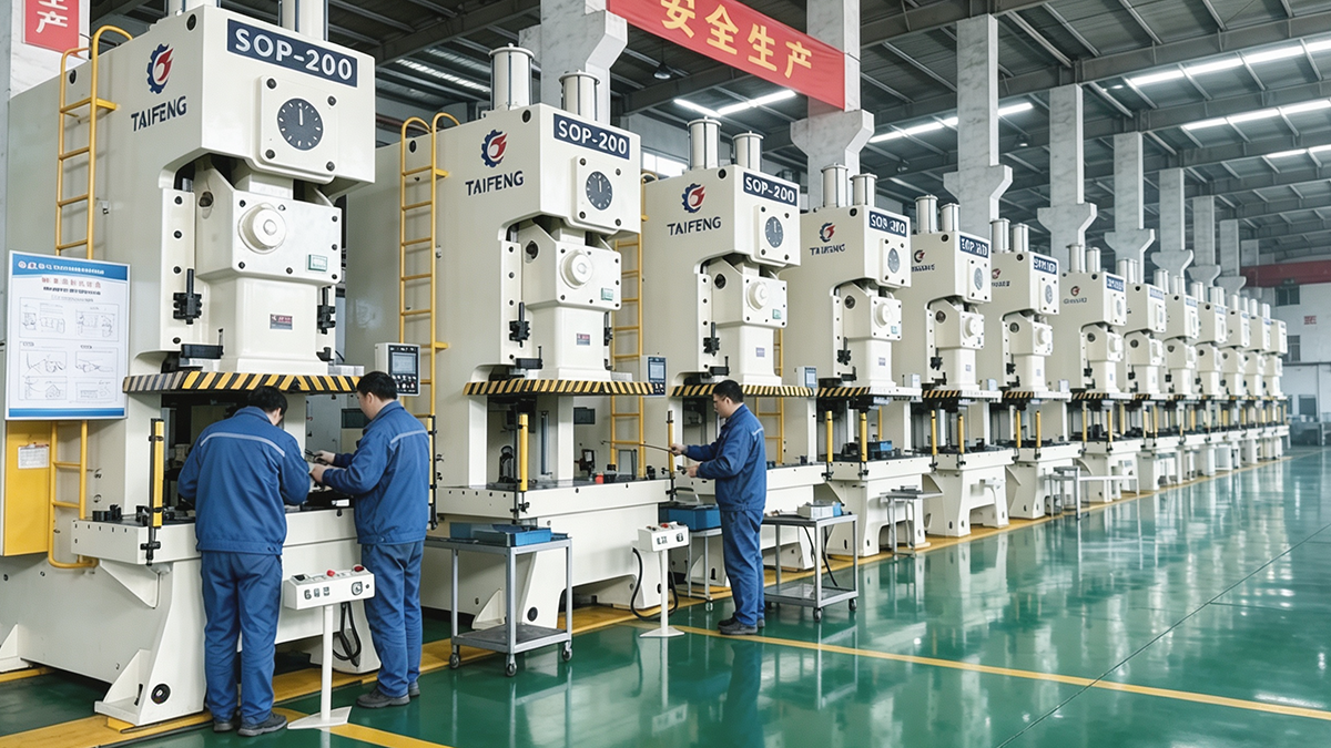 Chinese stamping press factory — precision manufacturing for Vietnam export