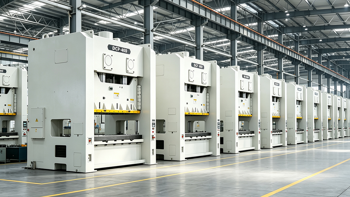 Vietnamese factory stamping press production line